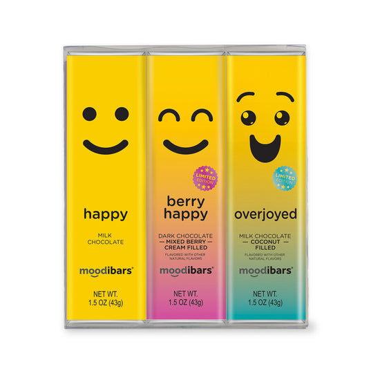 Limited Edition Moodibars - 3pc Gift Pack Bars 1.5oz
