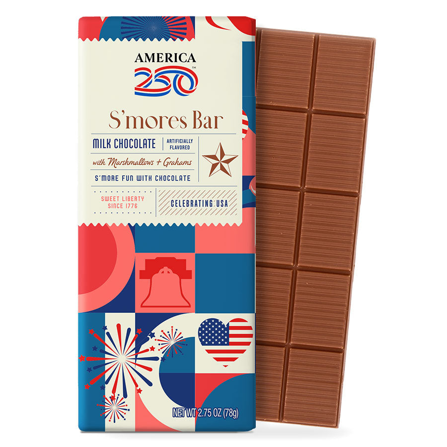 America 250™ - S'mores Milk Chocolate Bar 2.75oz