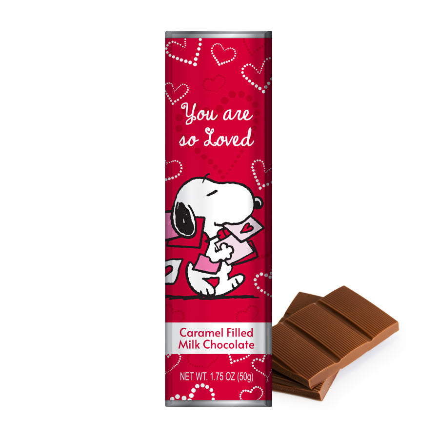 Peanuts® Valentine's Day - Milk Caramel Chocolate Bar 1.75oz