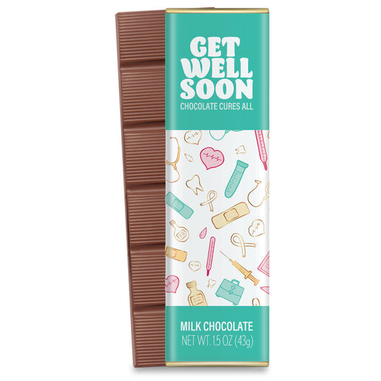 Get Well Soon Milk Chocolate Bar 1.5oz