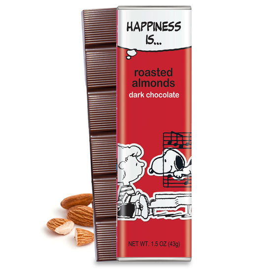 Peanuts - Dark Almond Chocolate Bar 1.5oz
