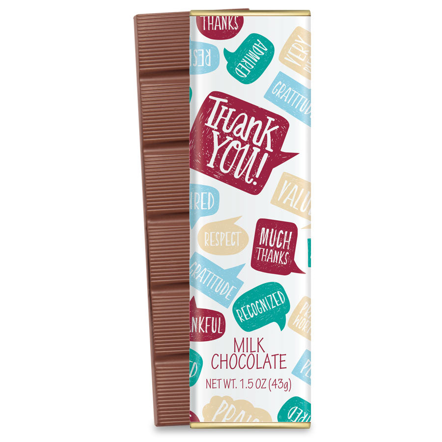 Thank You - Milk Chocolate Bar 1.5oz
