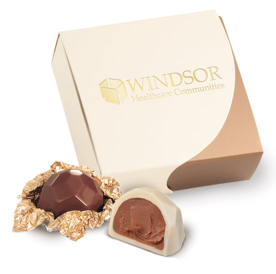 Pure Collection - Cream Gold Truffle Box 4pc