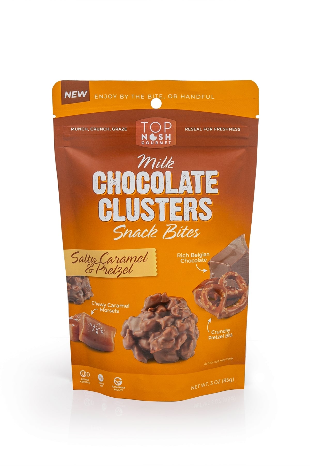 Top Nosh - Caramel Pretzel Cluster Bites