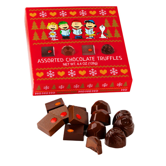 Peanuts® Holiday - Christmas Assorted Chocolates Truffles Box