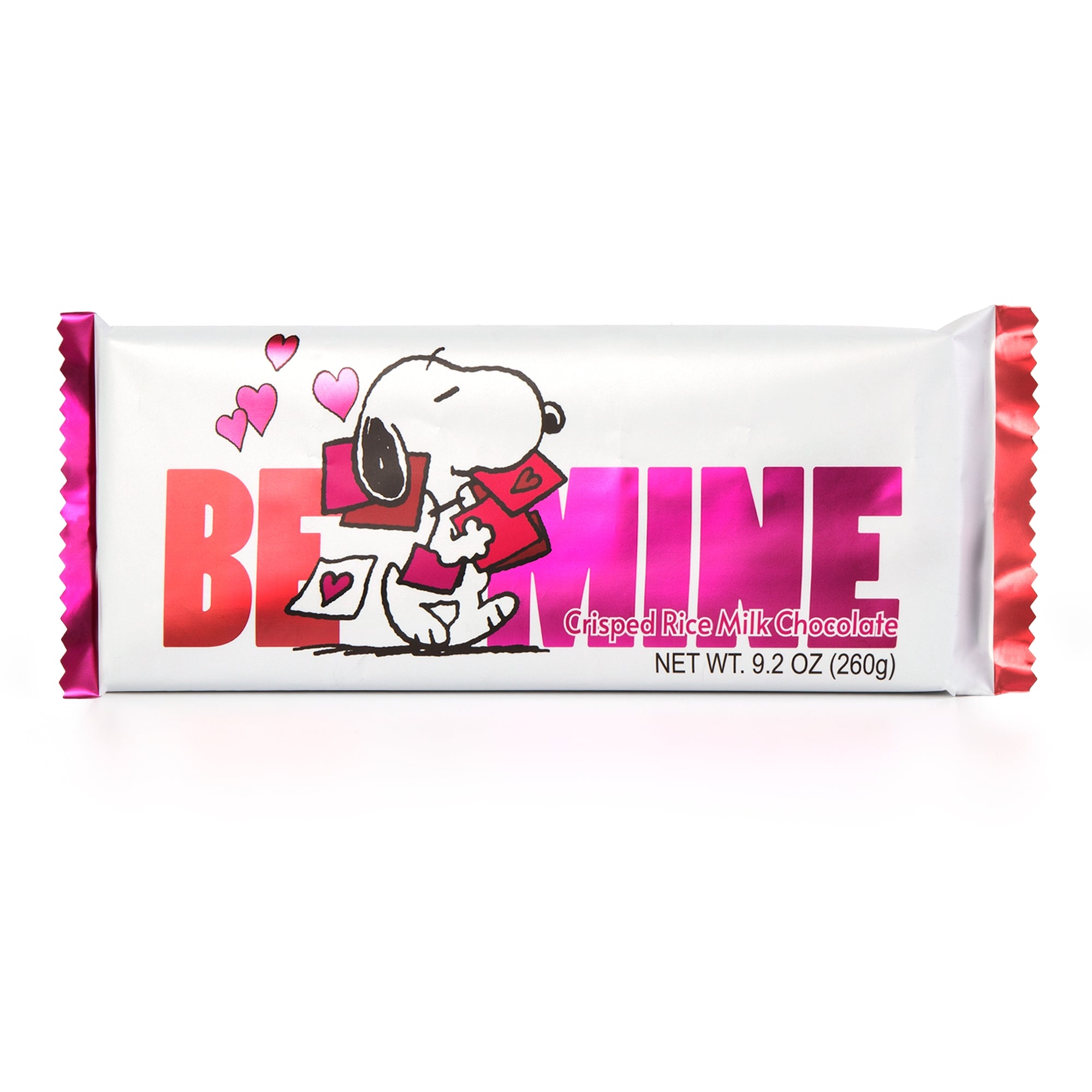 Peanuts® Valentine's Day - Milk Chocolate Crisped Rice Bar 9.2oz